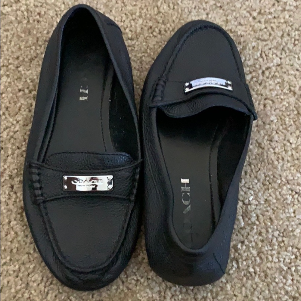 Black COACH shoes. Size 5.5